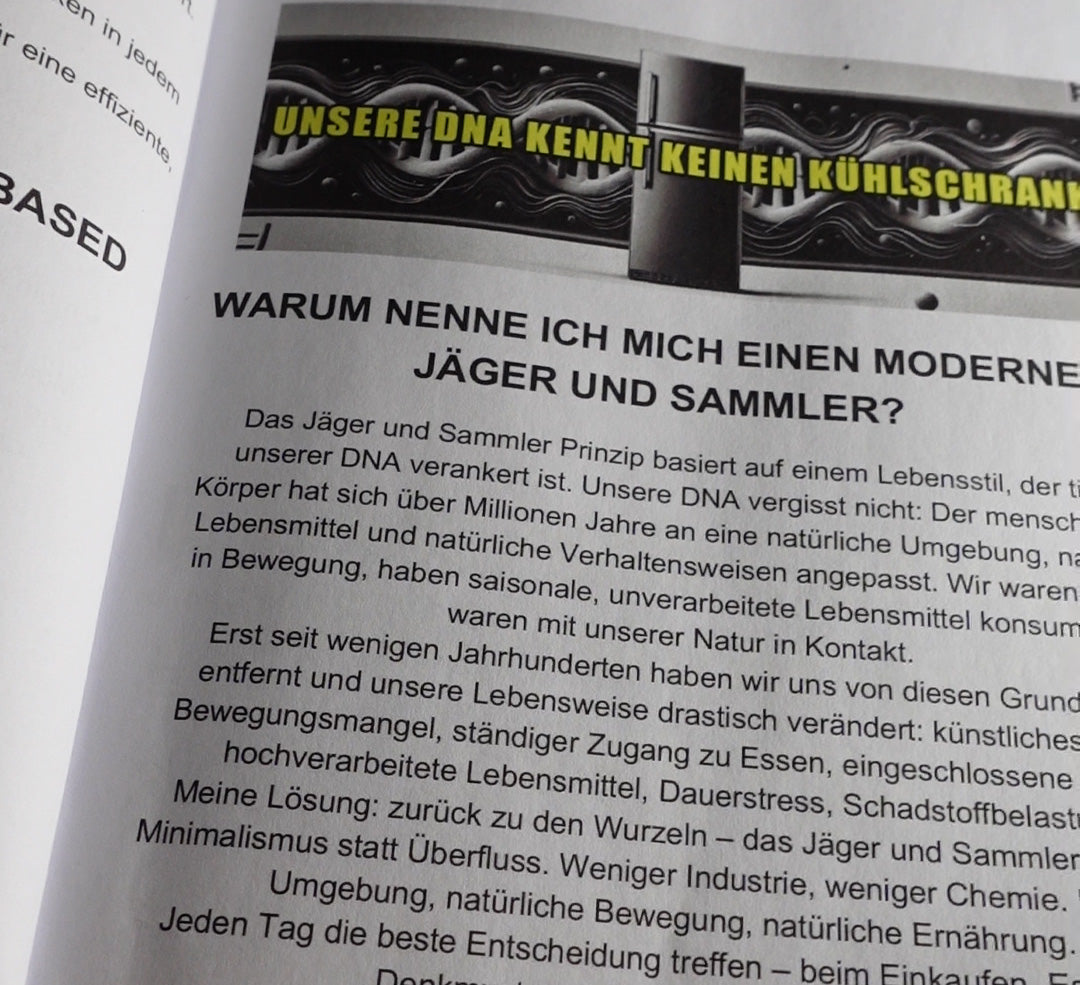E-Book - JÄGER UND SAMMLER 3.0 - Transformation durch echte Lebensmittel