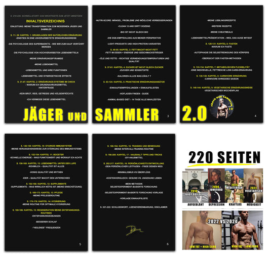 Buchversion - JÄGER UND SAMMLER 3.0 - Transformation durch echte Lebensmittel