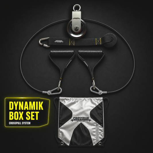 Crosspull Pro: Der Dynamische Funktionstrainer Komplettset - inkl. Türanker und Tasche