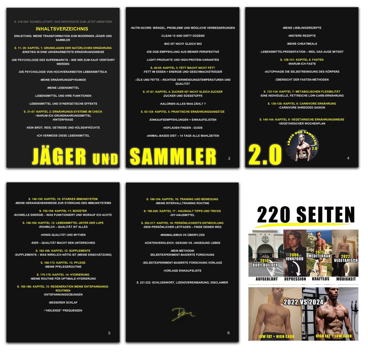 Jäger und Sammler 2.0: Transformation durch echte Lebensmittel – Crossbar Ben - E-Book Version